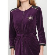 Халат Romeo Life  велюр M,L  3298